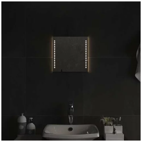  LED kopalniško ogledalo 30x30 cm