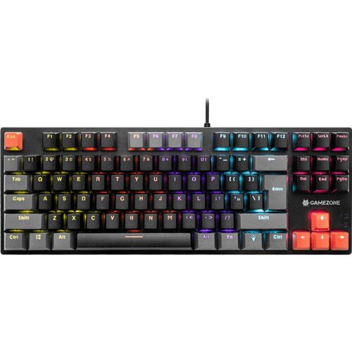 Tracer Gaming tastatura sa LED osvjetljenjem GAMEZONE Blade 87, Mehanička, Crna Cijene