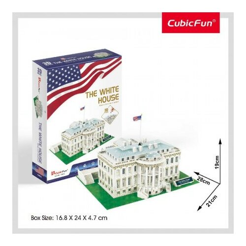 Cubicfun puzzle the white house c060h ( CBF200602 ) Cene