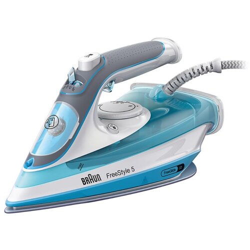 Braun TexStyle 5 SI 5006 BL Dry & Steam iron Ceramic soleplate 2600 W Blue, Grey, White Cijene