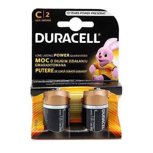 Duracell Baterija alkalna 1.5V C LR14 blister 2/1 Slike