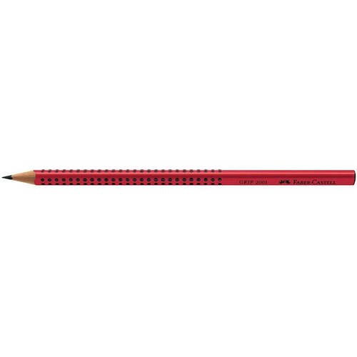 Faber-Castell Faber-Castell: Grip 2001 Grafitni svinčnik B - rdeč Cene