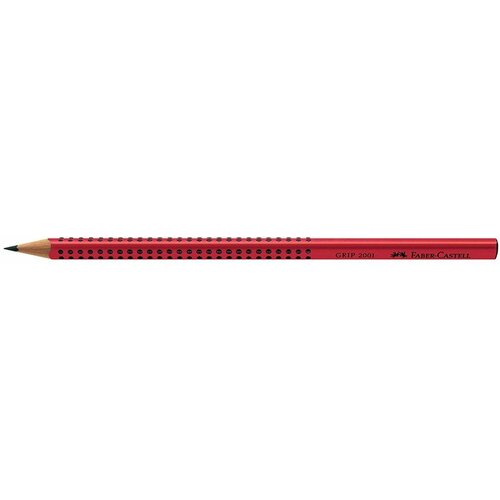 Faber-castell grafitna olovka grip b 17021 (12604) crvena Cene