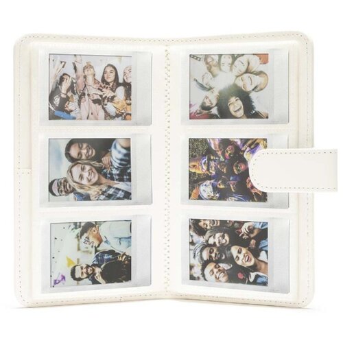  Kožni album za FUJIFILM INSTAX slike clay white Cene