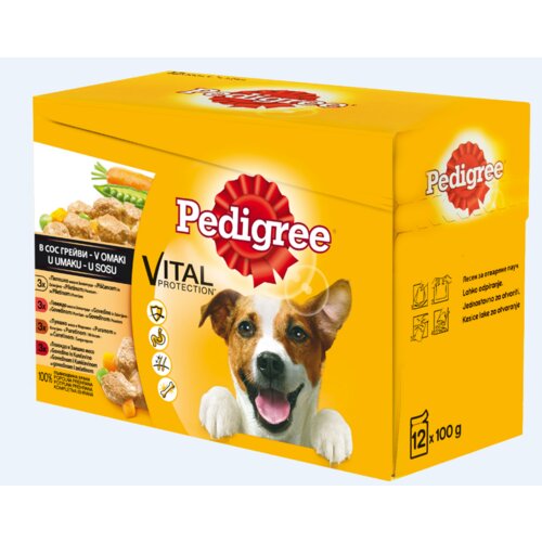 Pedigree Multipack Mix, 12 x 100 g Slike