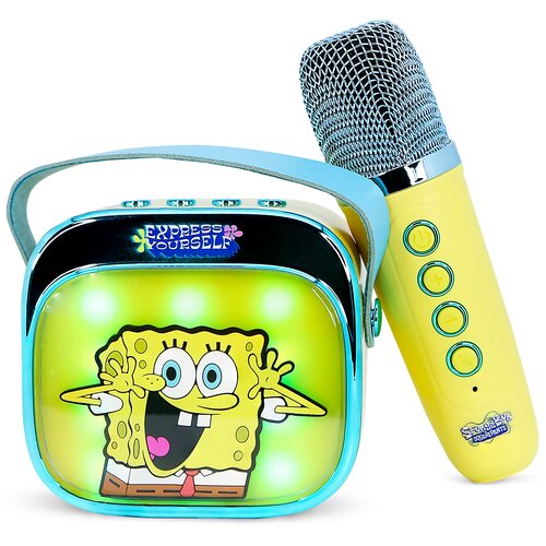 OTL Karaoke SPONGEBOB SQUAREPANTS POPSING LED LIGHT UP, brezžične, z mikrofonom, (5000184915) Cene