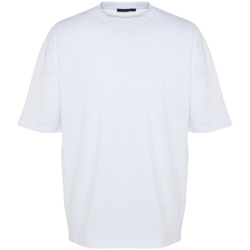 Trendyol Mu&scaron;ka majica Tmnss23Ts00236, Bela Cene