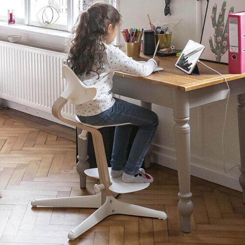 Stokke hranilica Nomi Beech grey Slike