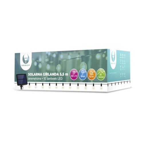 Forever Light LED Solar Garland clear ( RTV100004 ) Cene