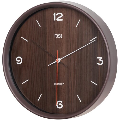 Teesa Analogna stenska ura 30cm temno rjava, (21333078) Cene