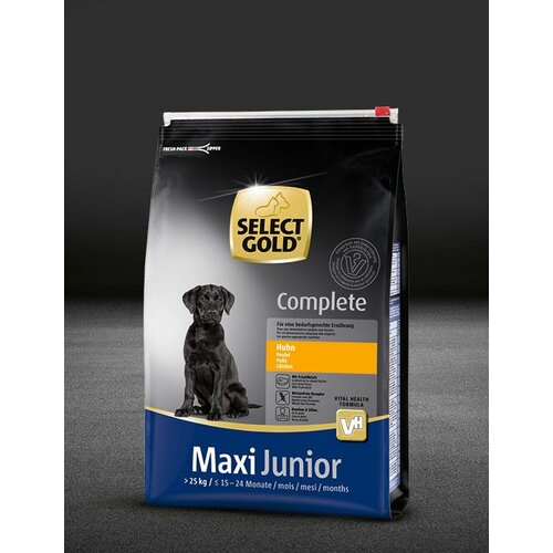 Select Gold DOG Junior Maxi piletina 12 kg Slike