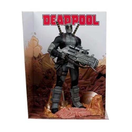 Mcfarlane Toys Marvel Collection - Deadpool (Deadpool #1) (Grey Suit Chase) 1:6TH Statue (WV5) Slike