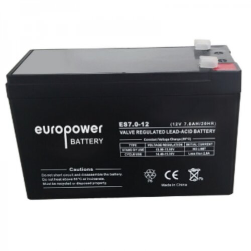 UPS Battery Europower ES12-7 12V 7Ah Cene