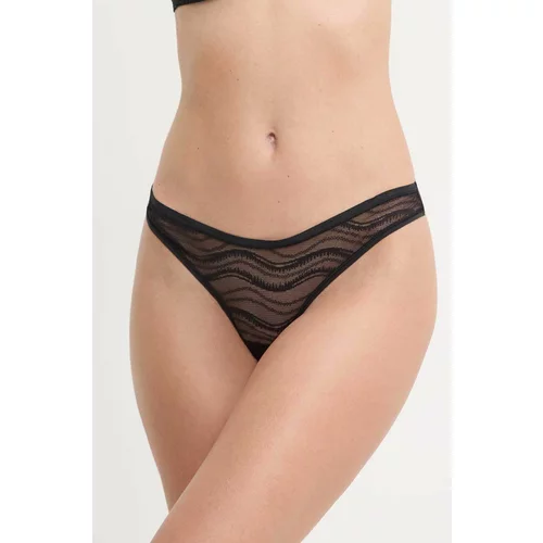 Calvin Klein Underwear Tangice črna barva, 000QD3971E