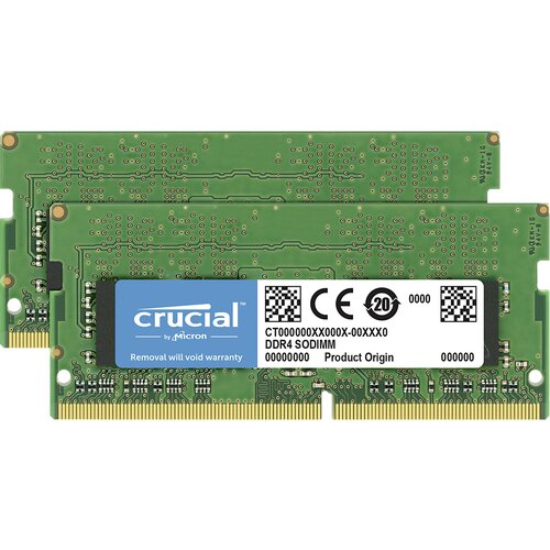 Crucial 64GB Kit DDR4 3200 MT/s 32GBx2 SODIMM 260pin CL22 Cijene