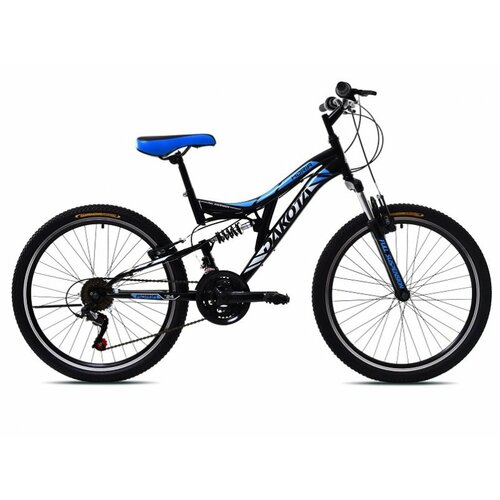 Adria bicikl MTB DAKOTA 24''''/18HT crno-plavo Slike
