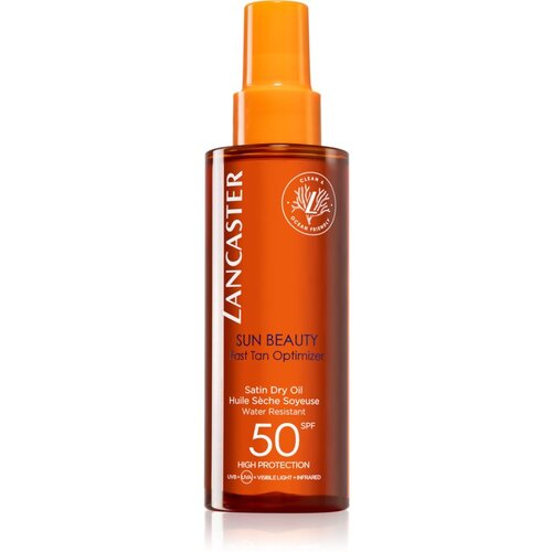 Lancaster Sun Beauty Satin Dry Oil suho olje za sončenje v pr&amp;scaron;ilu SPF 50 I. 150 ml Slike