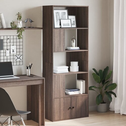 VidaXL Regal za knjige boja hrasta 70x36x189 cm od konstruiranog drva Slike