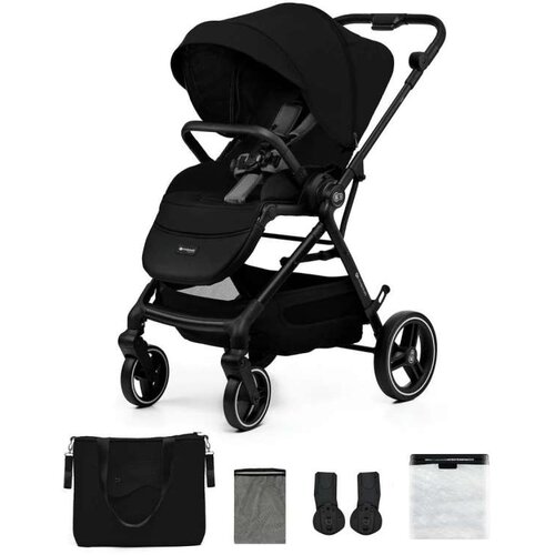 Kinderkraft otro&amp;scaron;ki voziček yoxi&amp;trade; pure black Slike