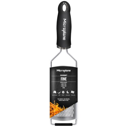 Microplane Gourmet Grater coarse black Slike