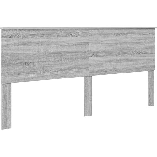  Krevetna konstrukcija Siva Sonoma 200 x 200 cm Inženjersko Drvo Slike