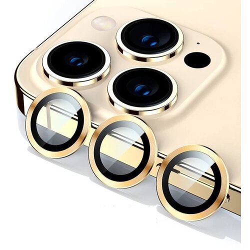  zaštita za kameru safir za iphone 11 / iphone 12 / iphone 12 mini zlatna Cene