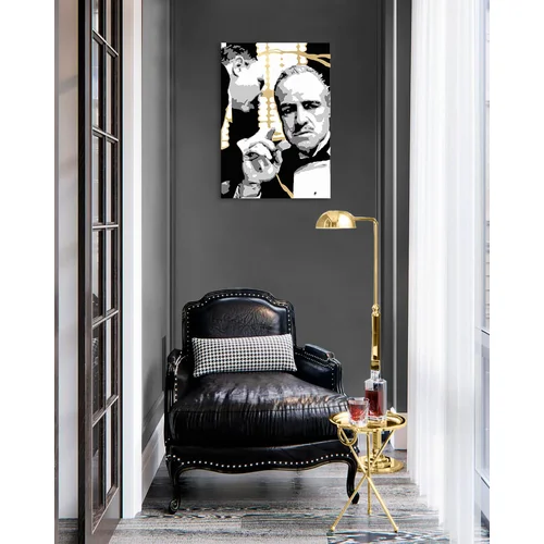  Slike na platnu - PREMIUM ART – THE GODFATHER Popust 60% 50X70 cm