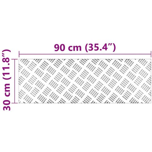  Aluminijske protuklizne ploče 4 kom 90x30 cm Slike