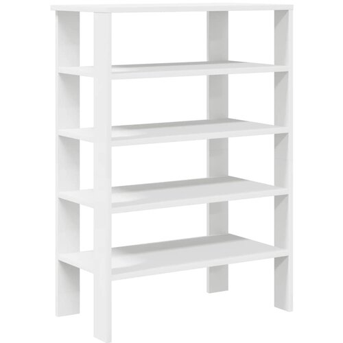 Maison Chic Regal za čevlje - Polica za čevlje bel 61x32x87,5 cm inženirski les, (21776641) Slike