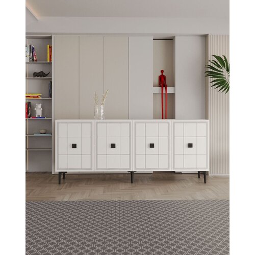 Hanah home Hanah kućna konzola Yuka 150, 150x75x32 cm, bijela Cene