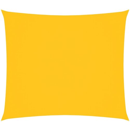 VidaXL Senčno jadro oksford blago pravokotno 2x2,5 m rumeno, (22066993) Slike