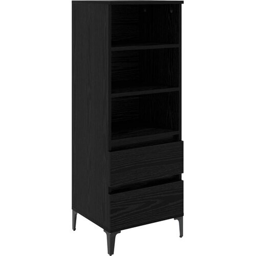 vidaXL Kuhinjski ormarić Crni hrast 40 x 36 x 110 cm Konstruirano drvo - Crni hrast Cijene