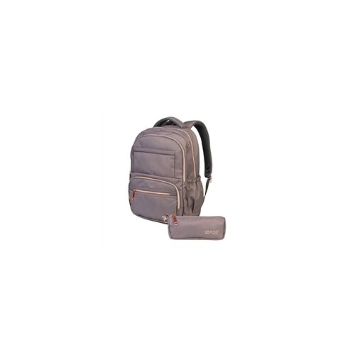 Target Ruksak Glammer Dusty Grey + pernica Cene