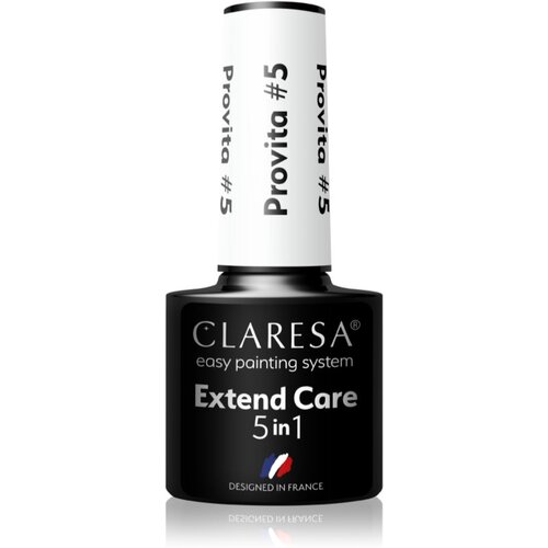 Claresa Extend Care 5 in 1 Provita podlak za gel nohte z regeneracijskim učinkom odtenek #5 5 g Cene