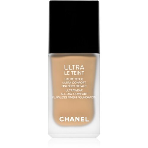 Chanel Ultra Le Teint Flawless Finish Foundation dolgoobstojni matirajoči tekoči puder za poenotenje tona kože odtenek B50 30 ml Cene