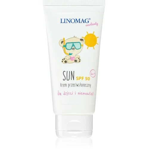 Linomag Sun SPF 50 krema za sončenje za otroke SPF 50 50 ml