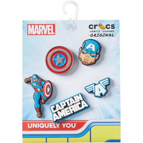 Crocs Dodatki Captain America 5Pck Večbarvna Slike