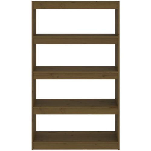  za knjige / pregrada boja meda 80x30x135,5 cm borovina Slike
