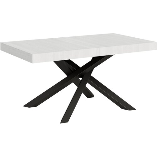 Itamoby   Volantis (90x160/420 cm) - bela, barva nog: antracit - raztegljiva jedilna miza, (20842431) Cene