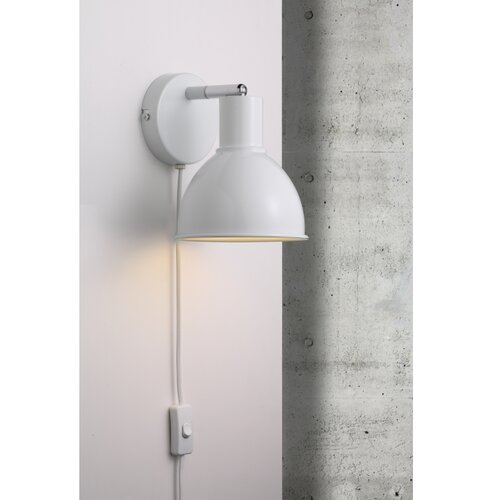 Nordlux zidna spot svetiljka pop 1xE27/18W/230V bela Slike