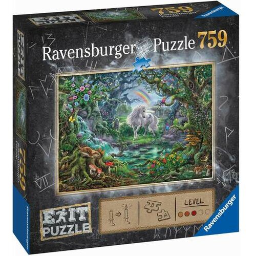 Ravensburger puzzle (slagalice) - Jednorog RA15030 Slike