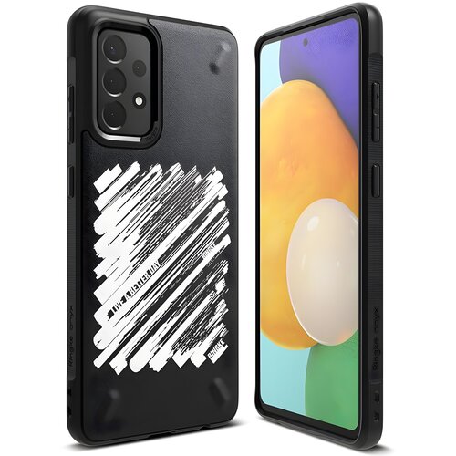 Ringke Onyx futrola Paint za Samsung Galaxy A72 4G - Crna Slike