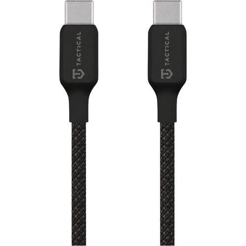 TACTICAL Stitch Thread pleten USB-C v USB-C kabel črne barve dolžine 30cm Slike