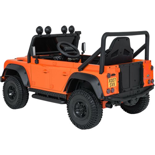  Licenciran avto na akumulator Land Rover Defender 110 SVX Concept - oranžen Slike