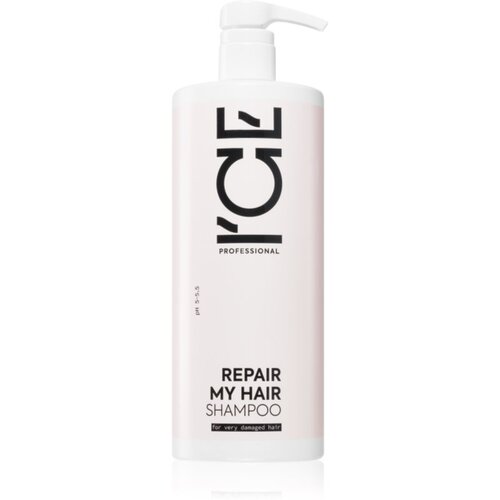 Natura Siberica ICE Professional Repair My Hair nežni čistilni šampon s keratinom 1000 ml Cene