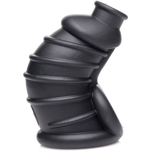 Master Series Dark Chamber Silicone Chastity Cage Black Cijene