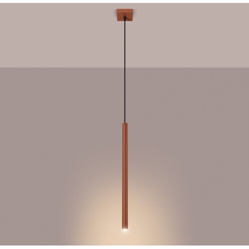 Sollux Lighting Sollux SL.1524 - Luster na sajli PASTELO 1xG9/8W/230V crvena Slike