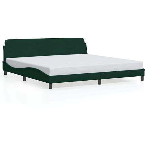  Okvir za krevet Dover tamnozeleni 200x200 cm bar&amp;scaron;unasti Slike