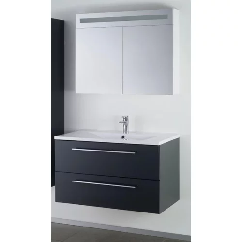 Sanotechnik kopalniški set z osvetlitvijo FIORA 90 antracit (M9070410)