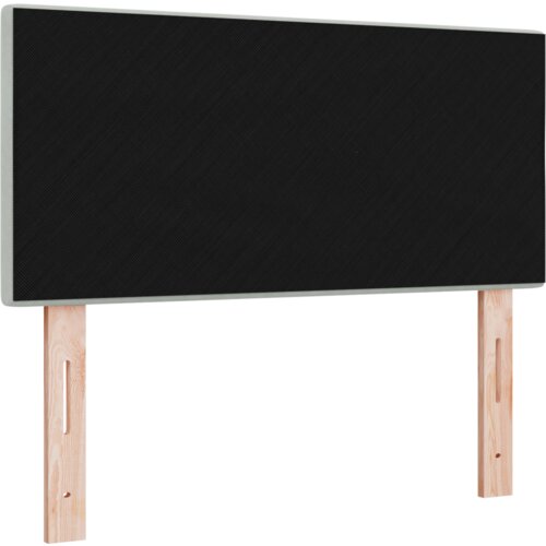 VidaXL led uzglavlje s gumbima, svjetlosiva 100 cm, bar&amp;scaron;un Slike